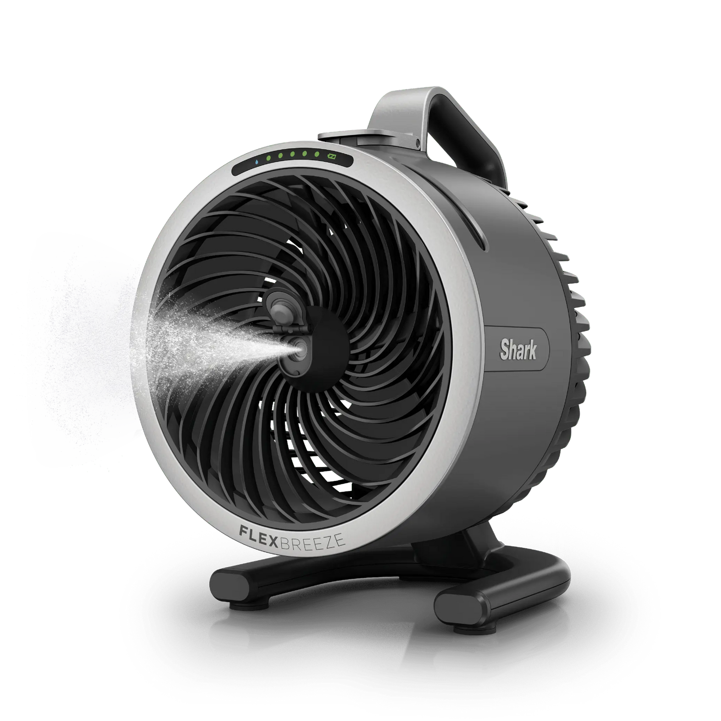 Portable Misting Fan with Rechargeable Battery, Water Tank Cooling, 70FT Airflow Range & Cordless Outdoor Design
