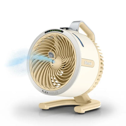 Portable Misting Fan with Rechargeable Battery, Water Tank Cooling, 70FT Airflow Range & Cordless Outdoor Design