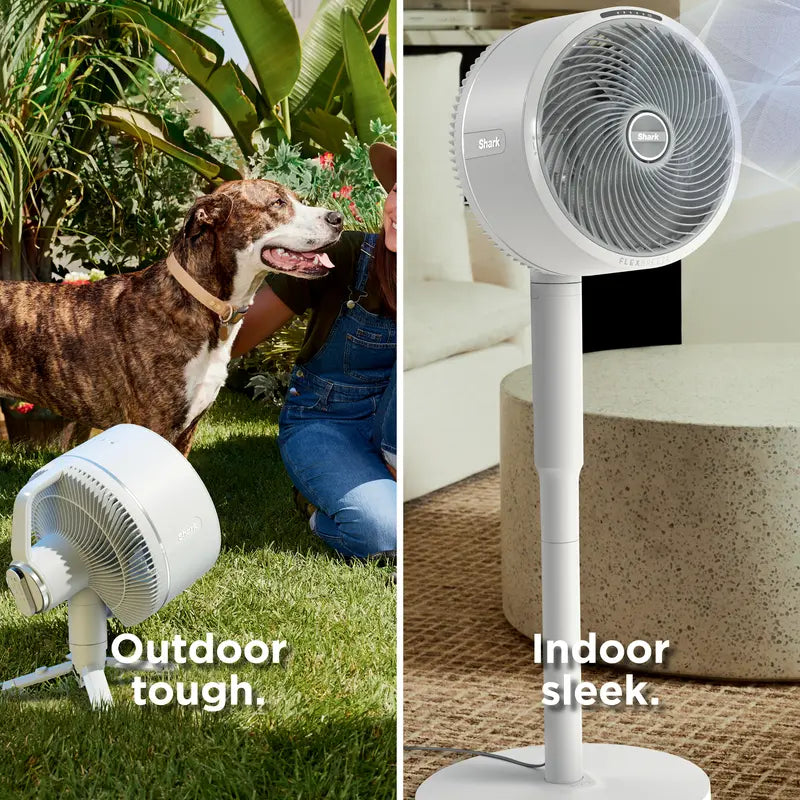 Portable Misting Fan with Rechargeable Battery, 24H Runtime, Powerful Airflow, Outdoor Cooling Fan with Hose Attachment & Adjustable Stand
