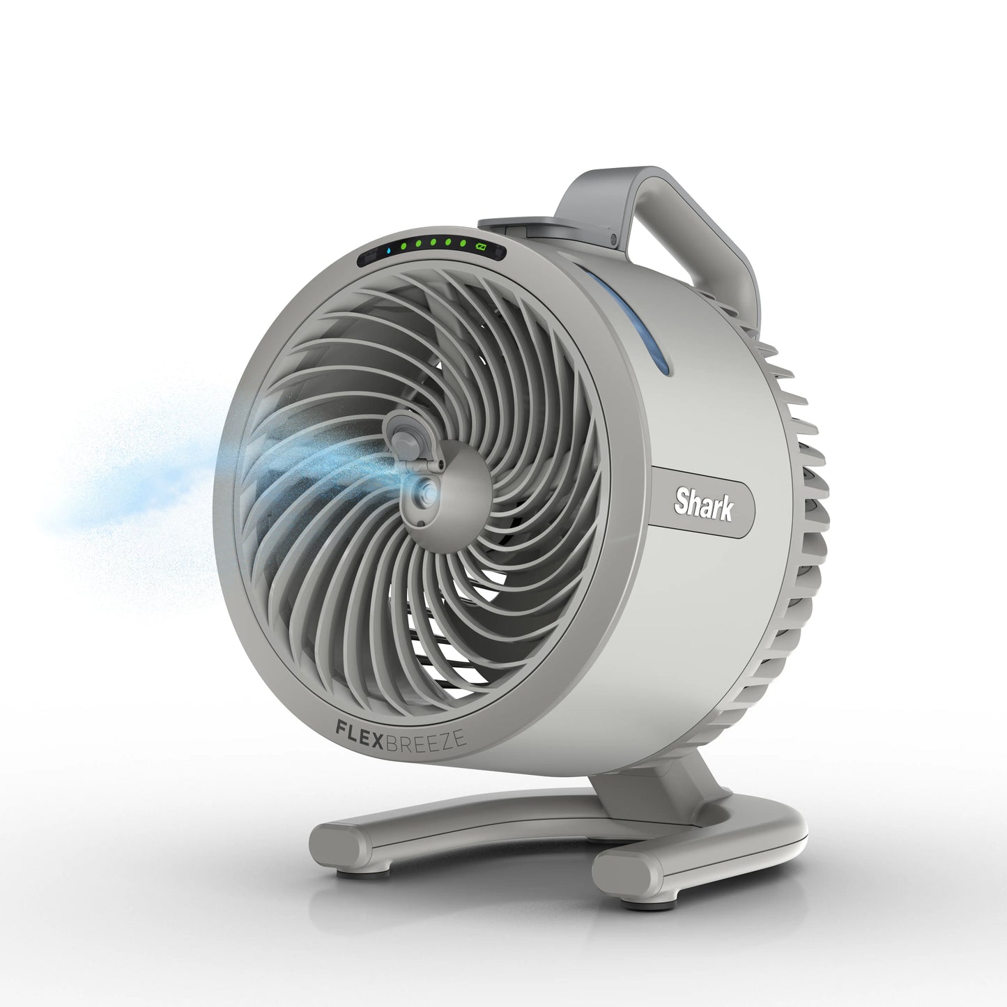 Portable Misting Fan with Rechargeable Battery, Water Tank Cooling, 70FT Airflow Range & Cordless Outdoor Design