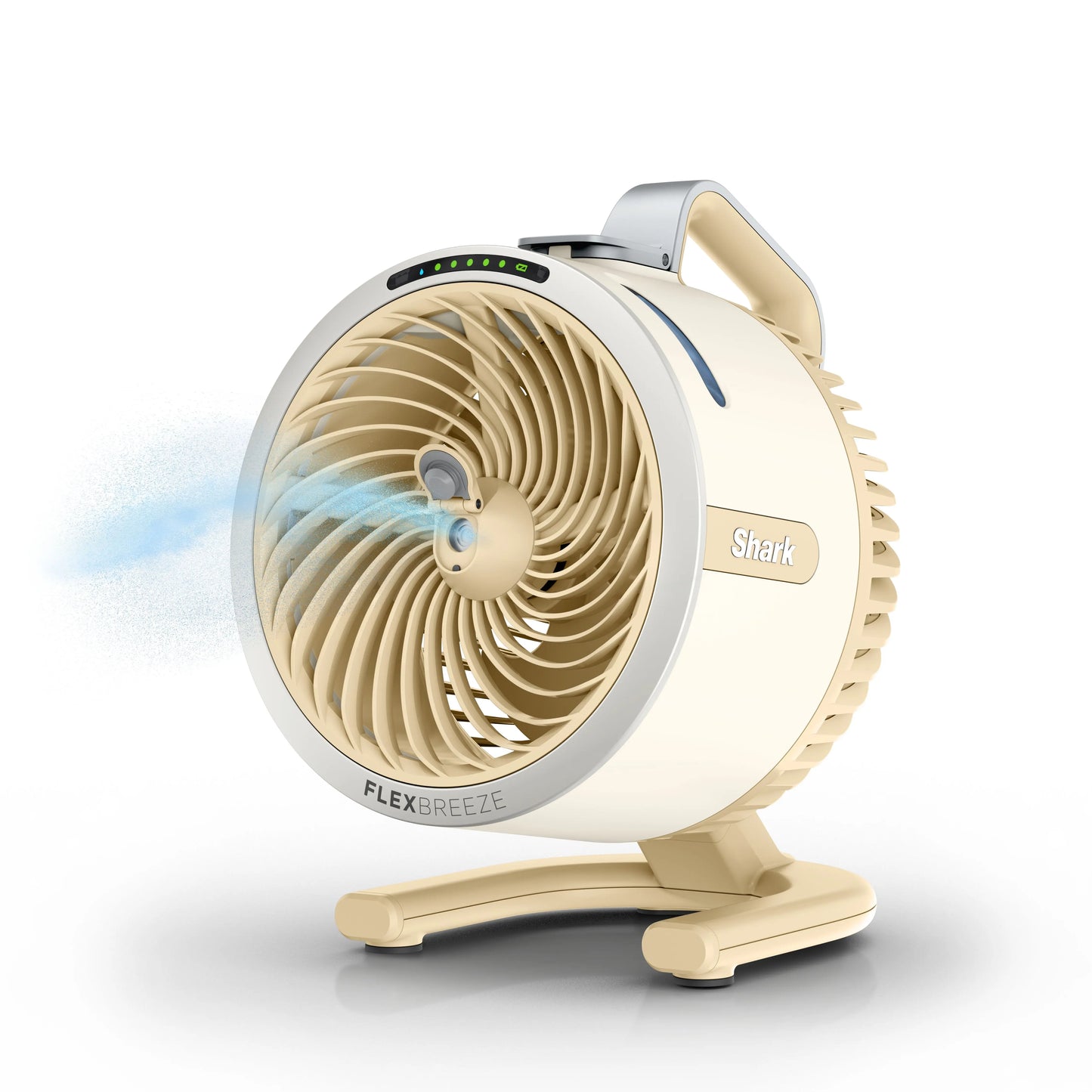 Portable Misting Fan with Rechargeable Battery, Water Tank Cooling, 70FT Airflow Range & Cordless Outdoor Design