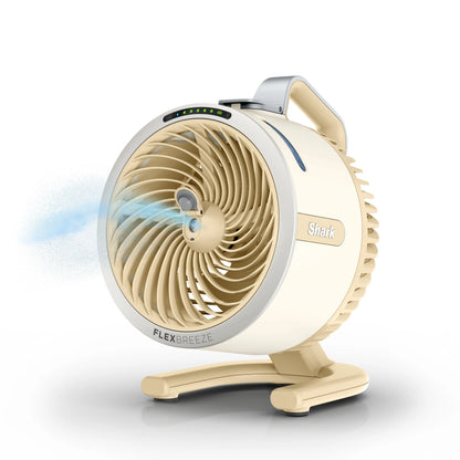 Portable Misting Fan with Rechargeable Battery, Water Tank Cooling, 70FT Airflow Range & Cordless Outdoor Design