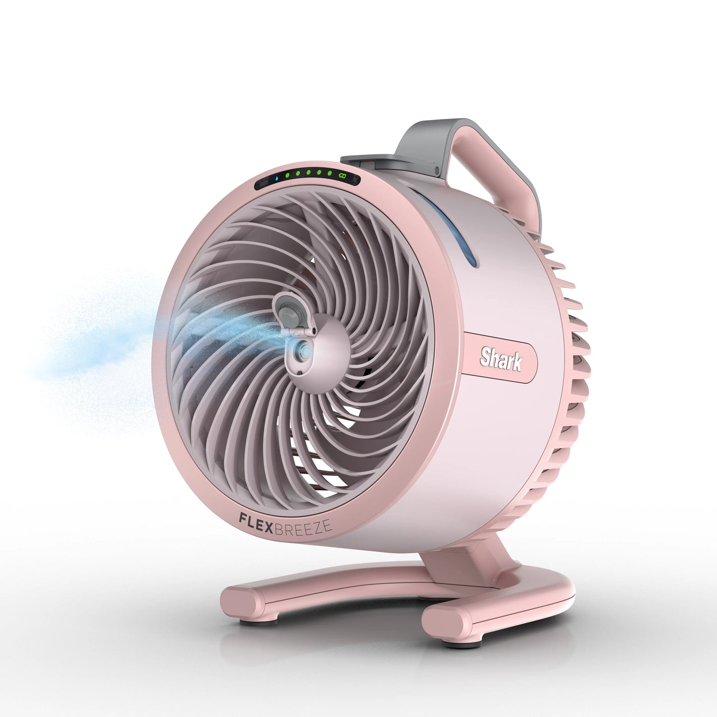 Portable Misting Fan with Rechargeable Battery, Water Tank Cooling, 70FT Airflow Range & Cordless Outdoor Design