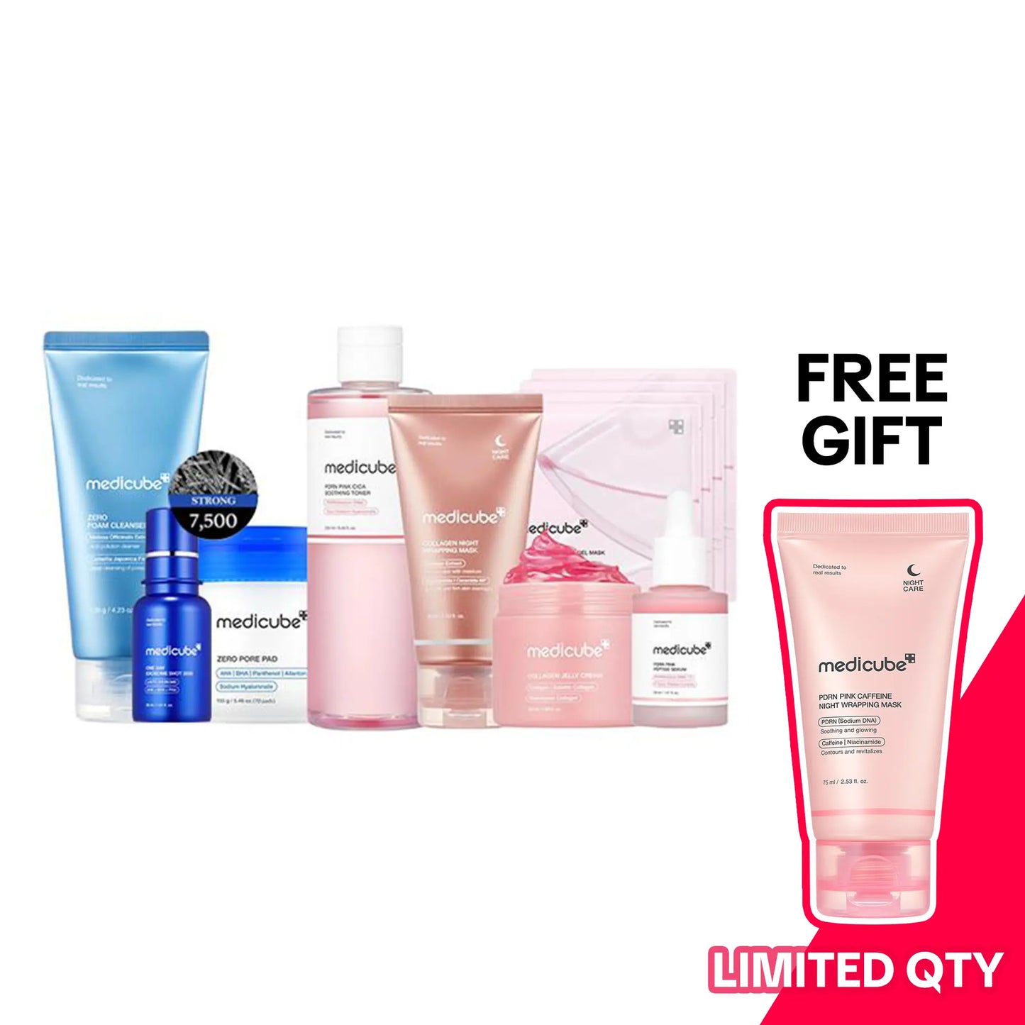 8-Piece Glass Glow Skincare Routine Set for Hydrated, Brighter & Smoother-Looking Skin