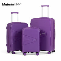 3PCS Purple