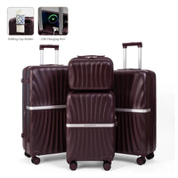 4PCS Dark Purple A